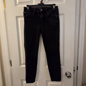 Gap Denim sz 6/28 short black universal legging pants‎ stretch casual everyday